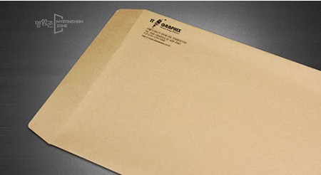 체크무늬레쟈크 대봉투