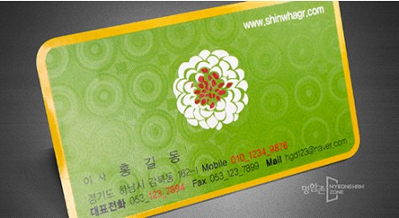 부분패턴명함 (환상)